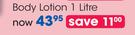Oh So Heavenly Body Lotion-1Ltr Each