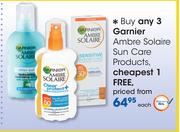 Garnier Ambre Solaire Sun Care Products-Each