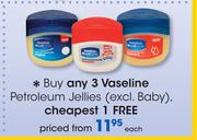 Vaseline Petroleum Jellies-Each