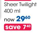 Lux Body Wash Sheer Twilight-400ml Each