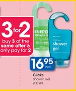 Clicks Shower Gel-200ml Each