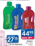 Satiskin Foam Bath-2Ltr Each