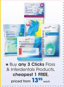 Clicks Floss And Interdentals Products-Each