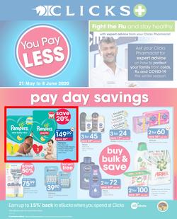 Clicks : You Pay Less (21 May - 8 June 2020), page 1