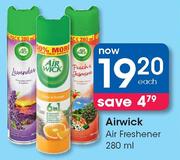 Airwick Air Freshener-280ml Each