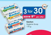 Savlon Hygiene Soap-3 x 175g Per Offer