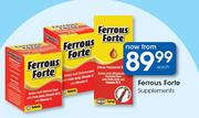 Ferrous Forte Supplements-Each