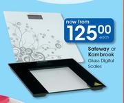 Safeway Or Kambrook Glass Digital Scale-Each