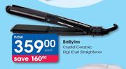 BaByliss Crystal Ceramic Digi iCurl Straightener-Each