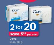 Dove Soap-2x100g Per Offer