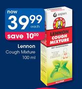 Lennon Cough Mixture-100ml Each