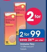 Immune Fizzy 10 Effervescent Tablets-For 2