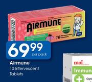 Airmune 10 Effervescent Tablets-Per pack