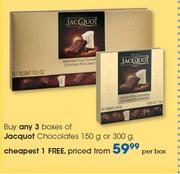 Jacquot Chocolates-150g Or 300g Per Box
