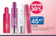 Revlon Kiss Glow, Kiss Cloud, Kiss Lip Tint, Kiss Balm & Kiss Exfoliator-Each