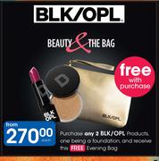 2 x BLK/OPL Products One Being A Foundation-Each