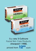 Cuticura Facial Skin Care Products-Each