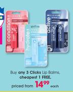 Clicks Lip Balms-Each