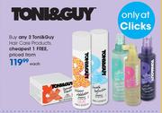 Toni&Guy Hair Care Products-Each