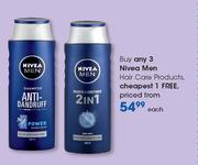 Nivea Men Hair Care Products-Each