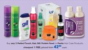 Perfect Touch, Kair, Gill, Protein Feed Or Fiesta Hair Care Products-Each