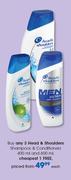 Head & Shoulders Shampoos & Conditioners-400ml & 600ml Each
