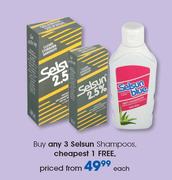Selsun Shampoos-Each