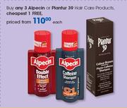 Alpecin Or Plantur 39 Hair Care Products-Each