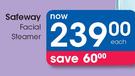 Safeway Facial Steamer-Each
