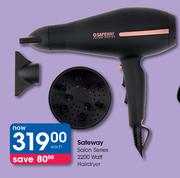 Safeway Salon Series 2200 Watt Hairdryer-Each