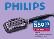 Philips StyleCare Essential Heated Straightening Brush-Each