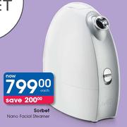 Sorbet Nano Facial Steamer-Each