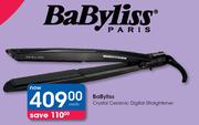 Babyliss Crytal Ceramic Digital Straightener-Each