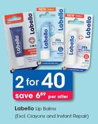Labello Lip Balms (Excl.Crayons & Instant Repair)-For 2
