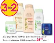 Clicks Skincare Collection Hand & Body Products-Eac