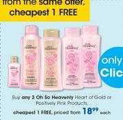 Oh So Heavenly Heart Of Gold Or Positively Pink Products-Each