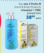 Portia M Hand & Body Products-Each