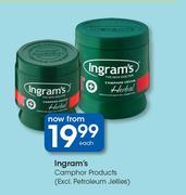 Ingram's Camphor Products(Excl.Petroleum Jellies)-Each