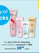 Oh So Heavenly Hand Creams-Each