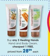  Healing Hands Hand & Body Cream-Each