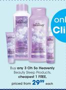 Oh So Heavenly Beauty Sleep Products-Each