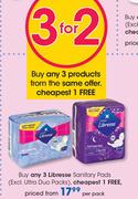 Libresse Sanitary Pads-Per Pack