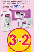 Femagene Sanitary Products-Each