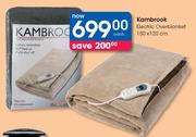 Kambrook Electric Over Blanket 150x120cm-Each