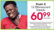 Flusin S 12 Effervescent Tablets-Per Pack