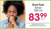 Duro Tuss Syrup-200ml Each