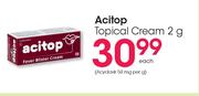 Acitop Topical Cream-2g Each