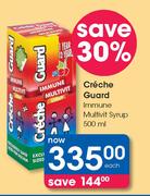 Creche Guard Immune Multivit Syrup-500ml Each