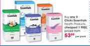 Clicks Essentials Health Products-Per Pack