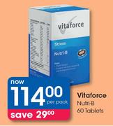 Vitaforce Nutri-B 60 Tablets-Per Pack